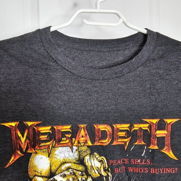 Men's Graphic Short sleeved T-Shirt Megadeth 'Peace Sells, But Who's Buying", M - Picture 3 of 12